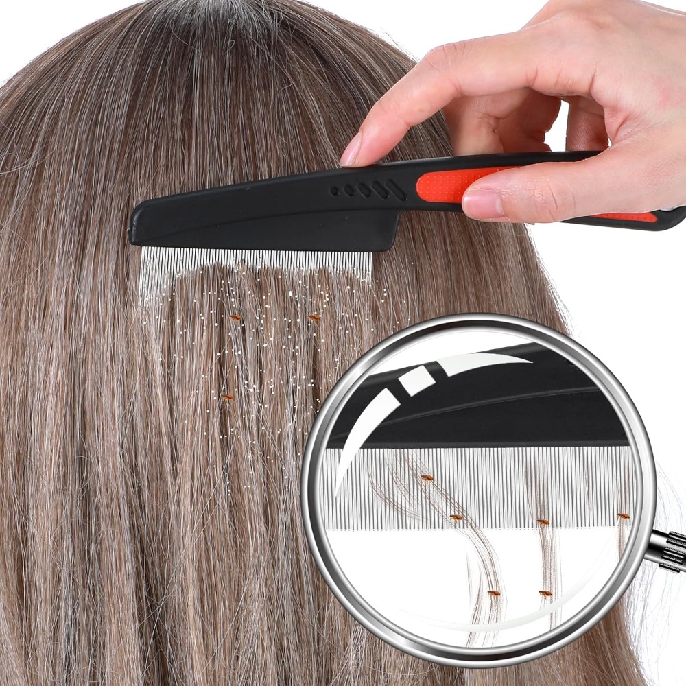 Hair Care For Curly Dry Hair - Расческа с частыми зубьями для удаления