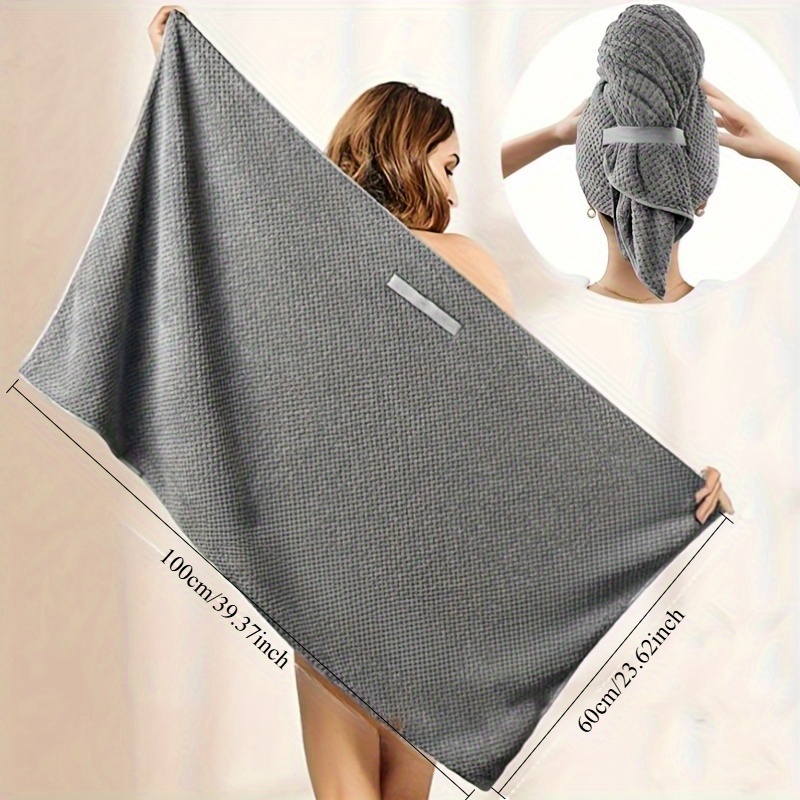 Hair Turban Towel - Полотенце для волос из микрофибры, очень