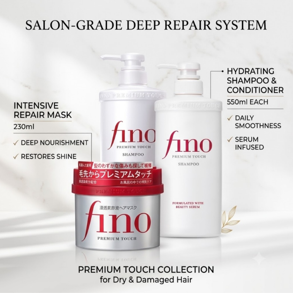 Hair Care Fino - Восстанавливающая маска-кондиционер FINO для глубокого питания