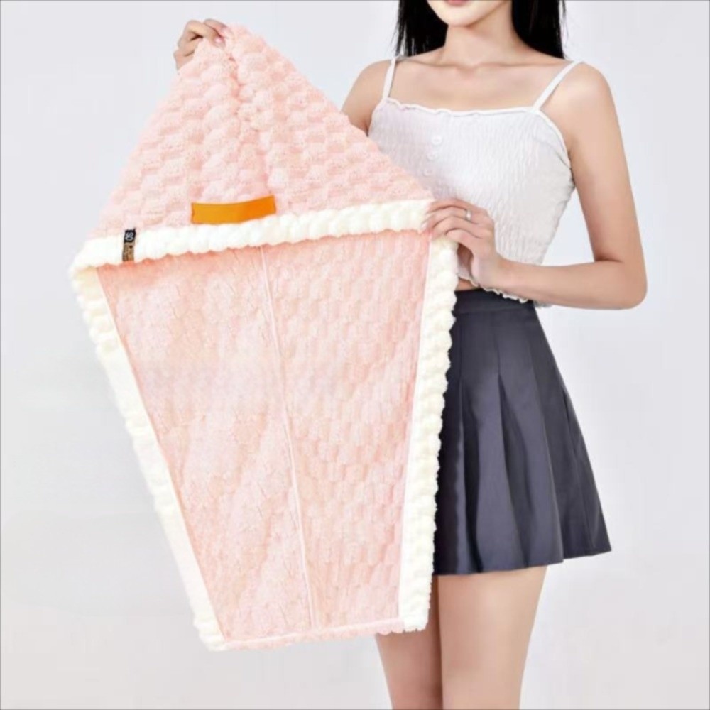Hair Turban Towel - Многоразовое сверхбольшое быстросохнущее полотенце для волос