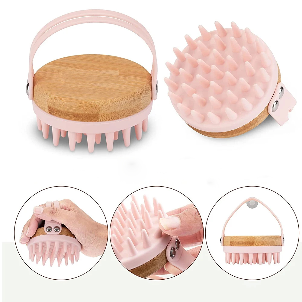 Bamboo Hair Brush - Новый массажер для кожи головы, щетка