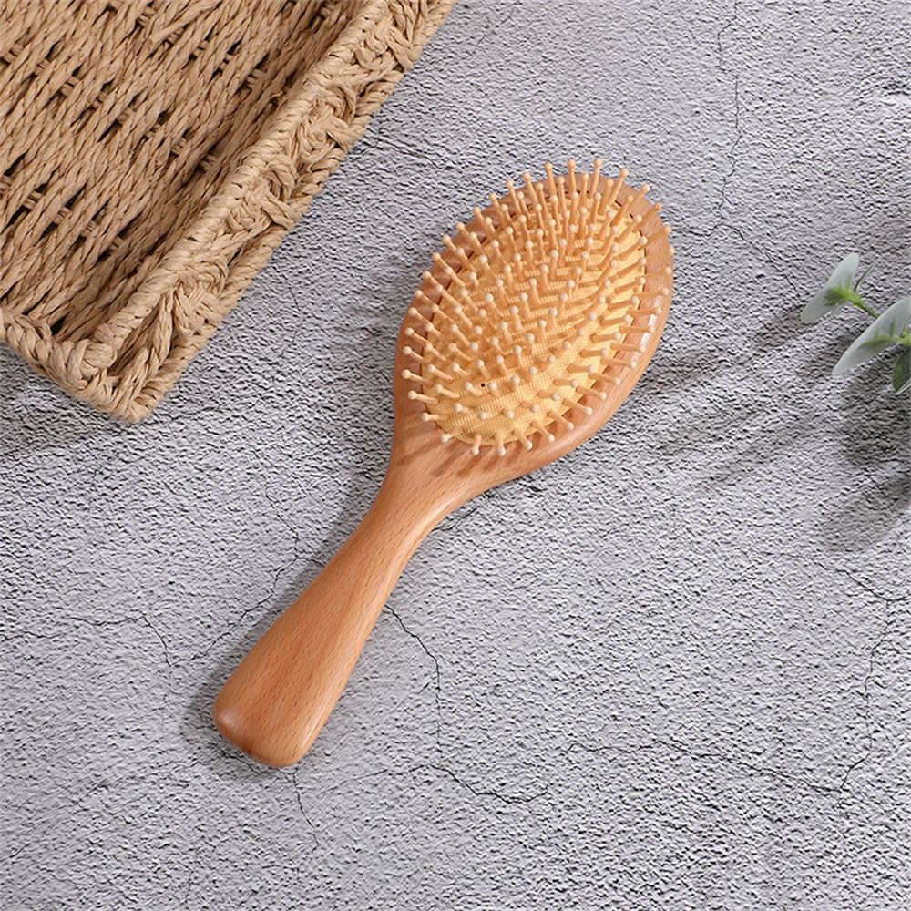 Bamboo Hair Brush - Профессиональная расческа с воздушной подушкой из