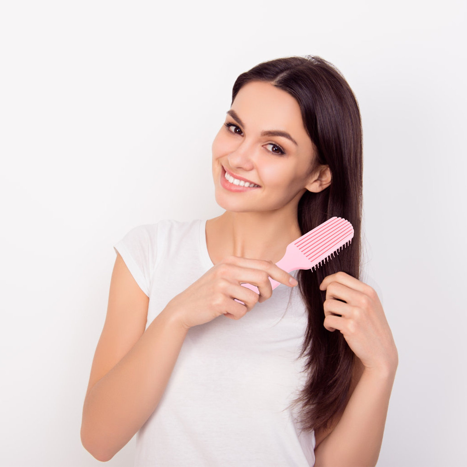 Hair Care For Curly Dry Hair - Набор из 2 массажных расчесок для