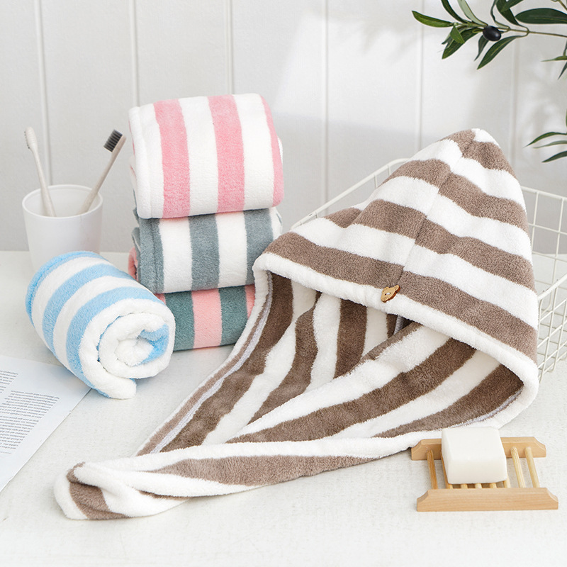 Hair Turban Towel - Полотенце для сушки волос из микрофибры,