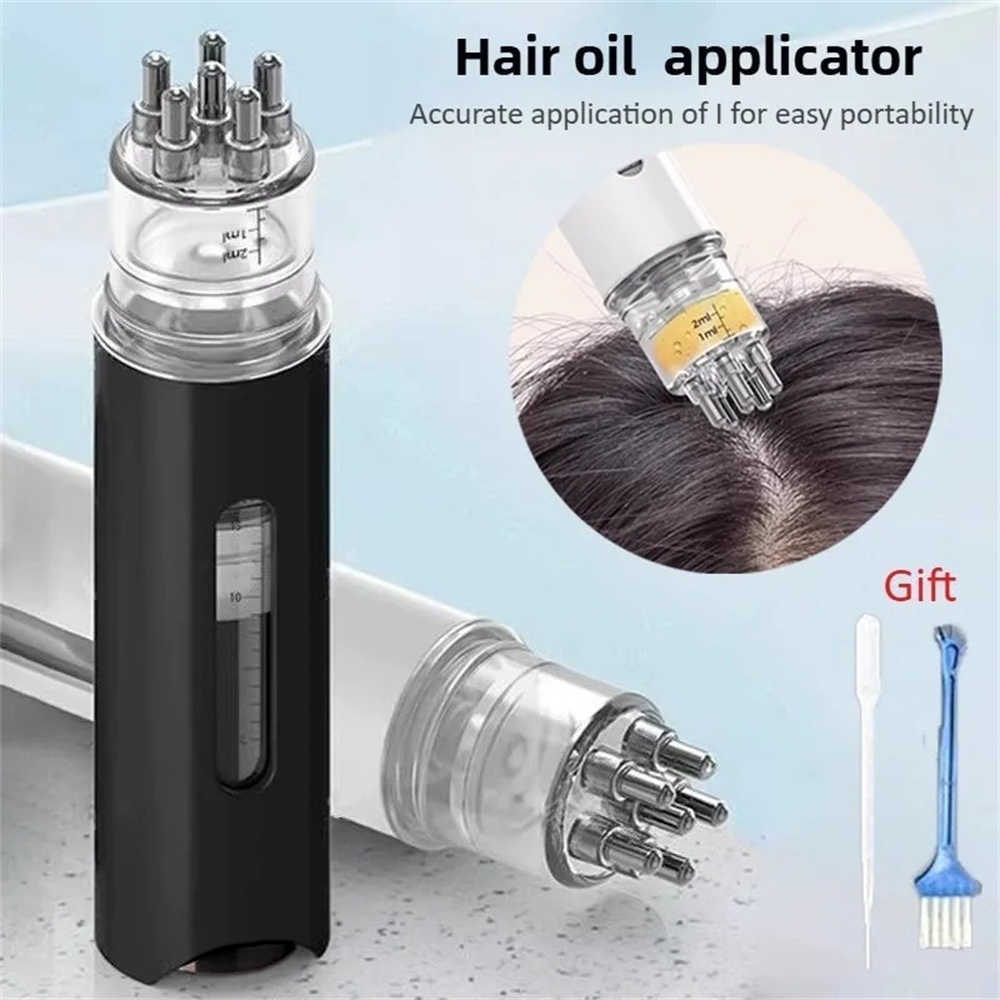 Hair Care Essential - 1 шт. Мини-расческа-аппликатор для волос, массажер