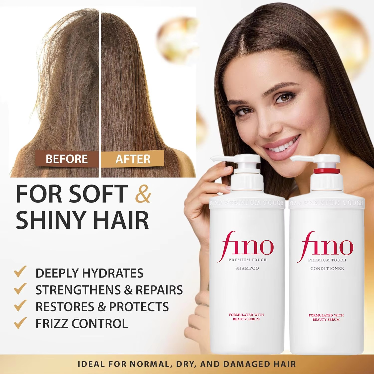 Hair Care Fino - Оригинальная японская маска для волос FINO,
