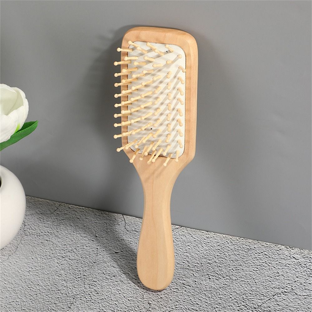 Bamboo Hair Brush - Профессиональная массажная расческа с воздушной подушкой