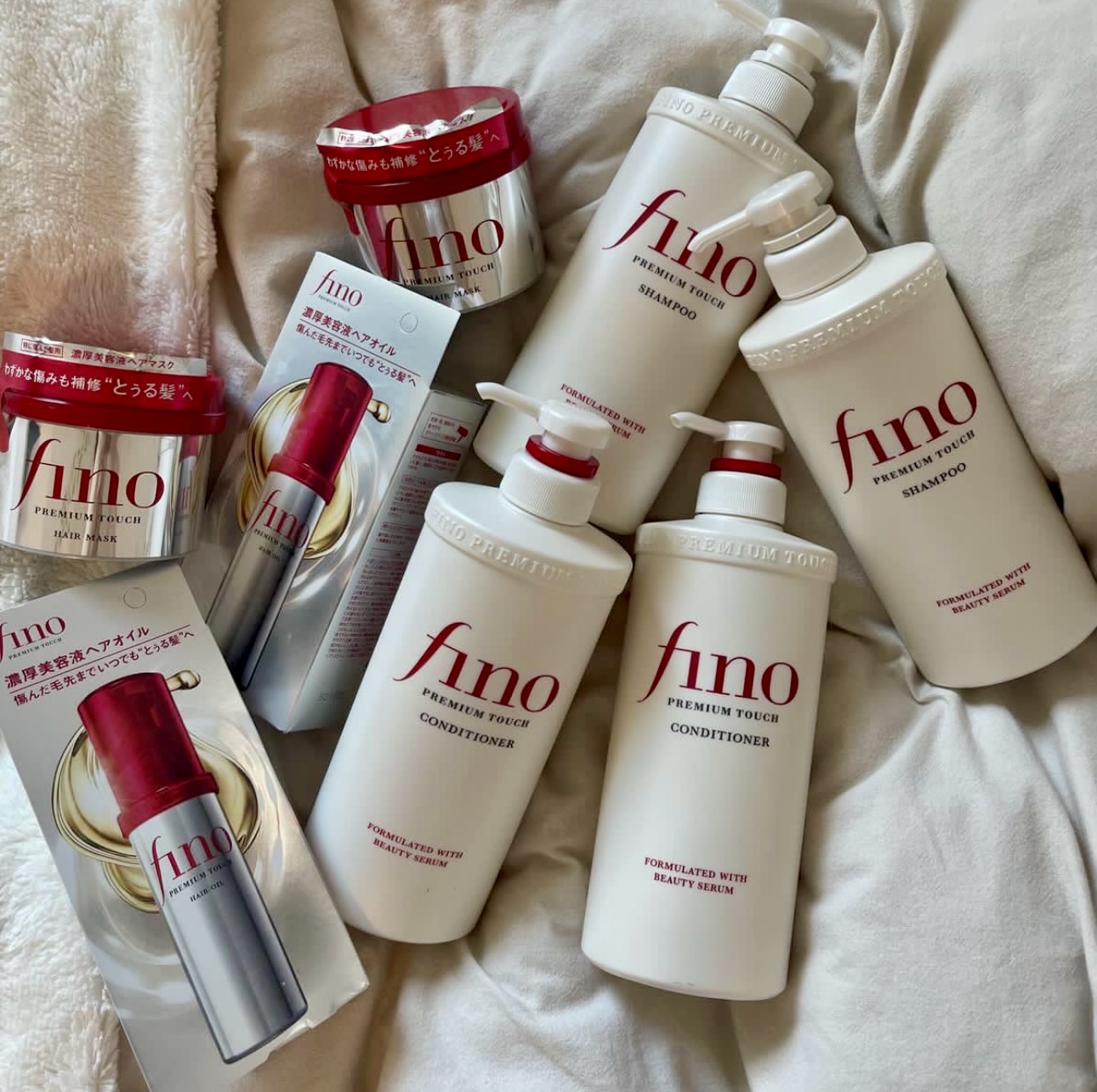 Hair Care Fino - Набор для ухода за волосами Fino