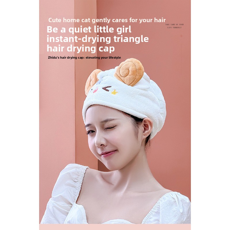 Милая кавайная шапочка-полотен – обзор и цена Hair Turban Towel