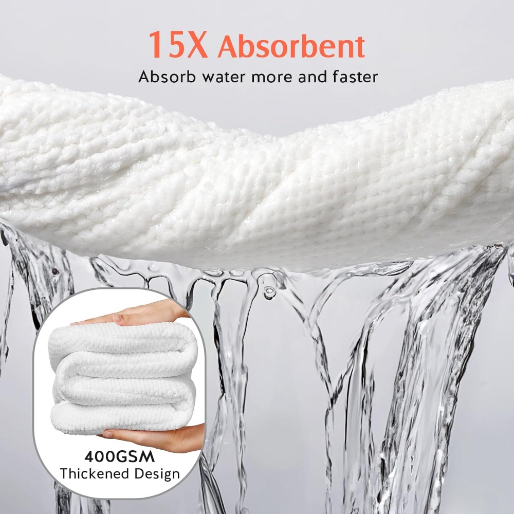 Набор из 2-х супервпитывающих  – обзор и цена Hair Turban Towel