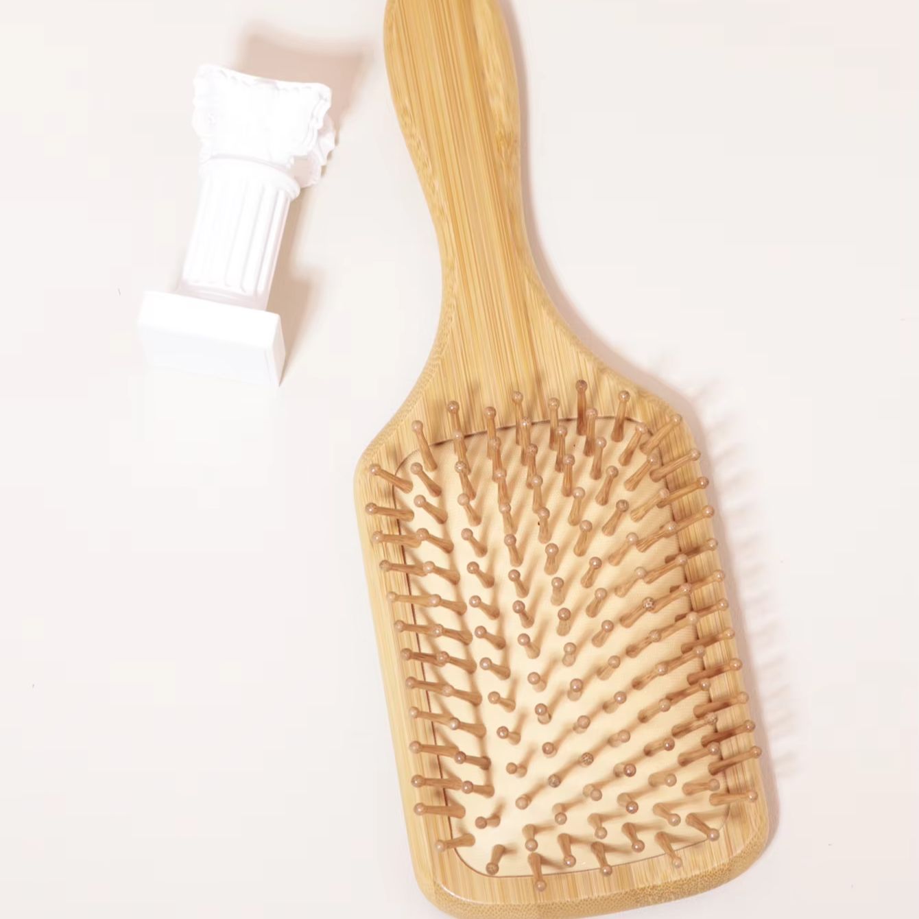 Натуральная бамбуковая деревян – обзор и цена Bamboo Hair Brush