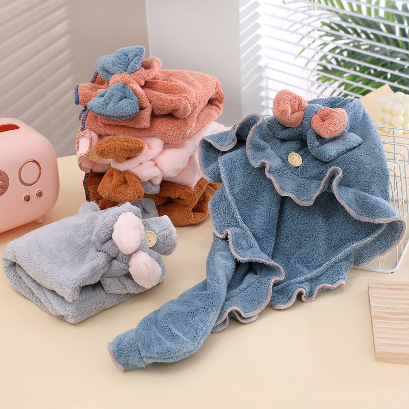 Флисовая однотонная шапочка-по – обзор и цена Hair Turban Towel