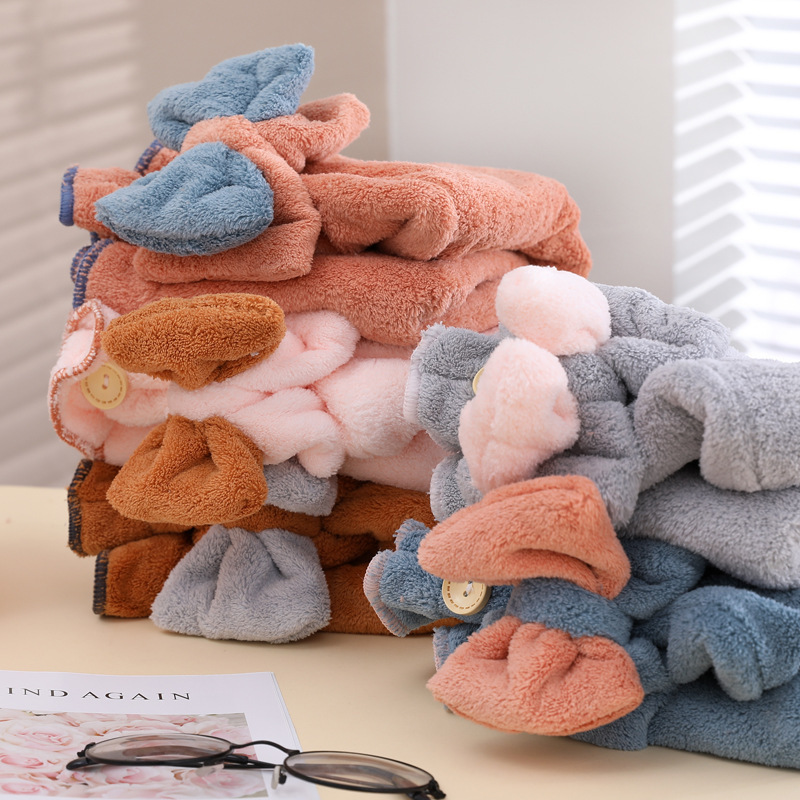 Флисовая однотонная шапочка-по – обзор и цена Hair Turban Towel