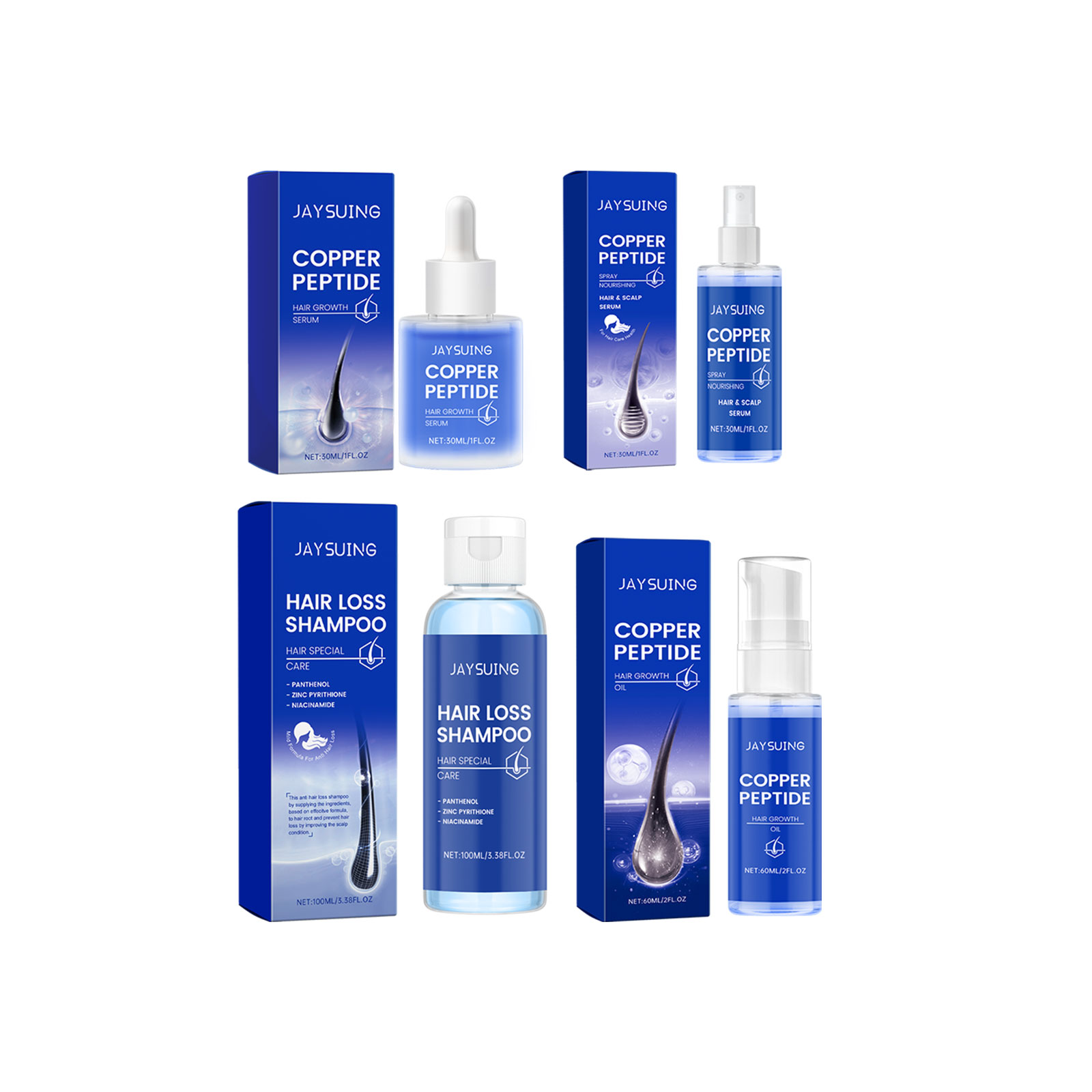 Медный пептидный шампунь, сыво – обзор и цена Hair Growth Serum Oil