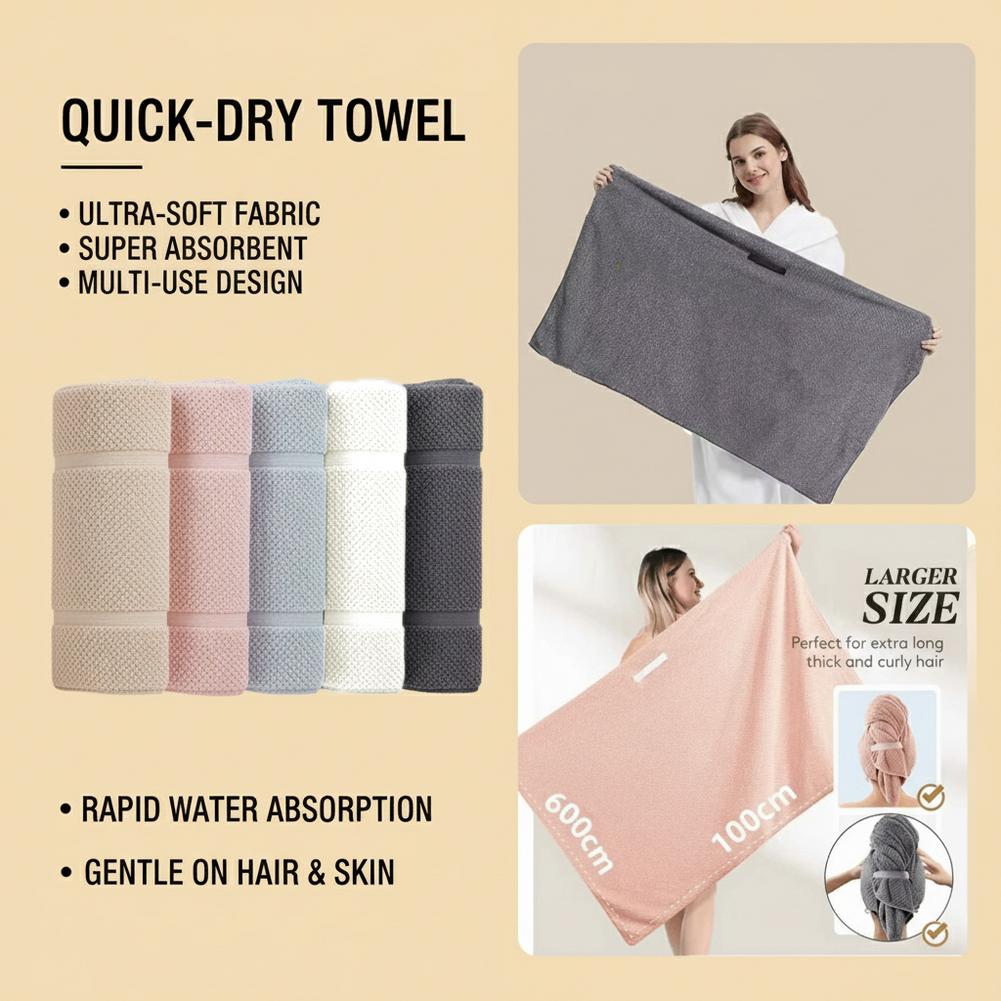 Супервпитывающее полотенце для – обзор и цена Hair Turban Towel