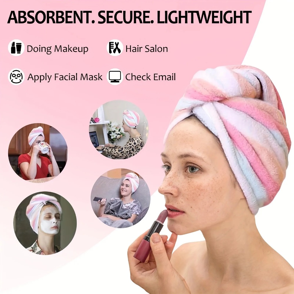 Ультра впитывающая быстросохну – обзор и цена Hair Turban Towel