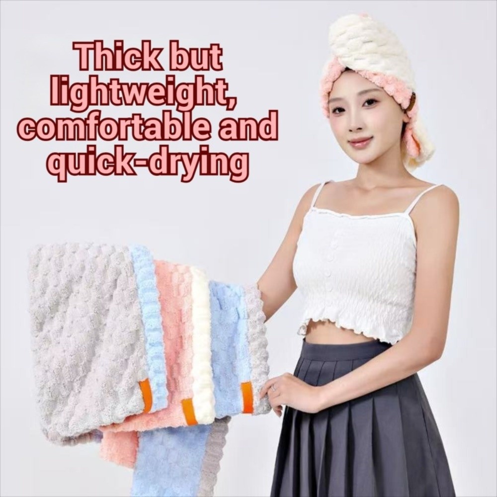 Многоразовое сверхбольшое быст – обзор и цена Hair Turban Towel