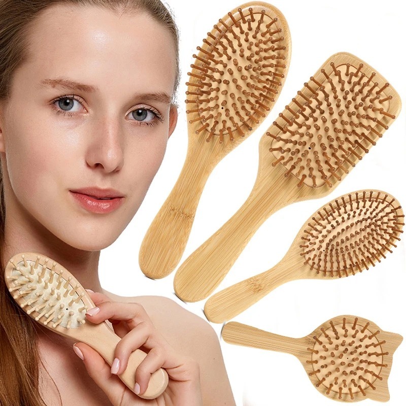 Новая деревянная расческа-щетк – обзор и цена Bamboo Hair Brush