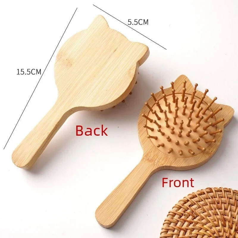 Новая деревянная расческа-щетк – обзор и цена Bamboo Hair Brush
