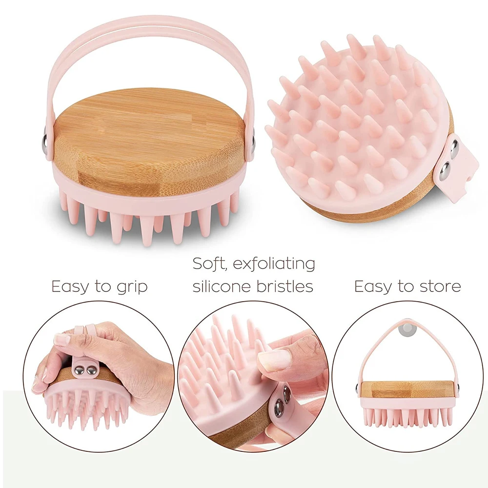 Новый массажер для кожи головы – обзор и цена Bamboo Hair Brush