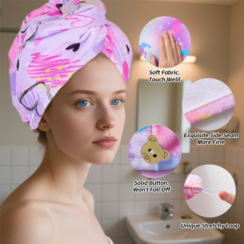 Набор из 2-х высокопоглощающих – обзор и цена Hair Turban Towel