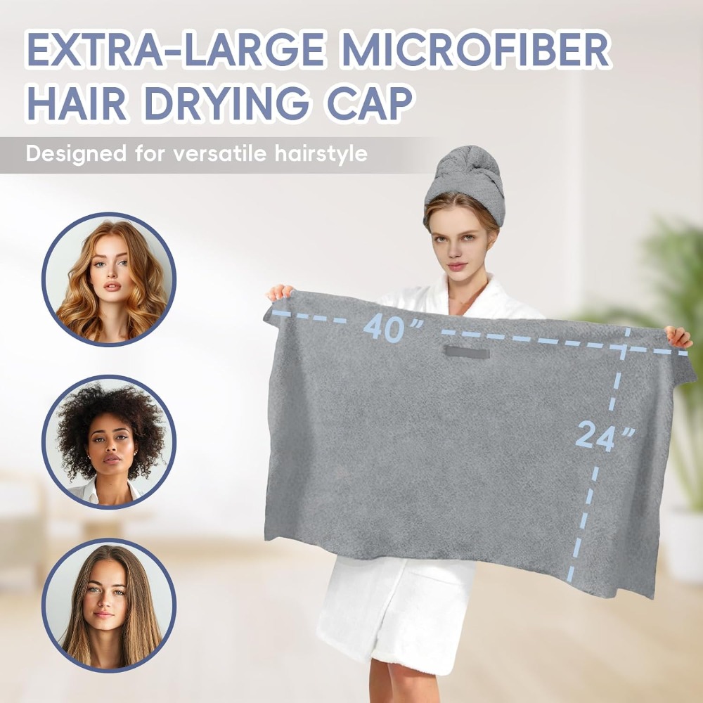 Большое полотенце-тюрбан из ми – обзор и цена Hair Care For Curly Dry Hair
