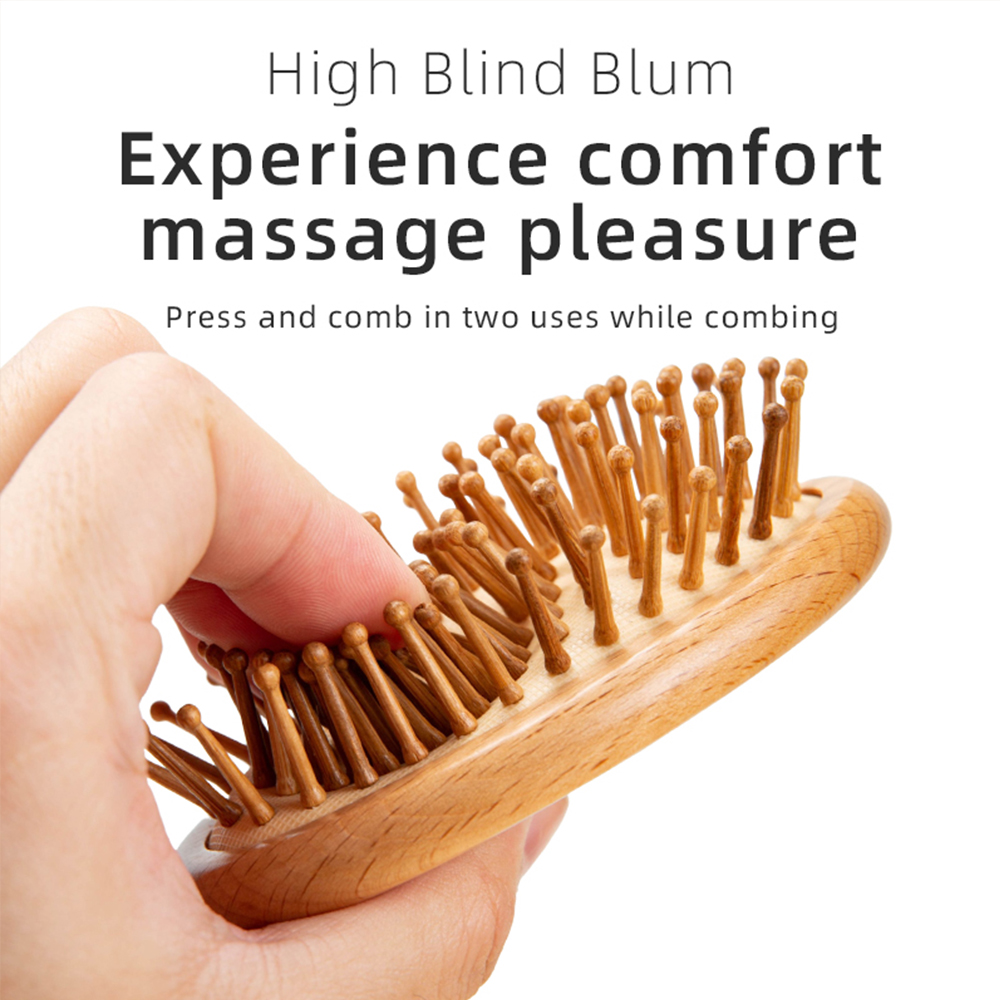 1 шт./2 шт. деревянная расческ – обзор и цена Bamboo Hair Brush