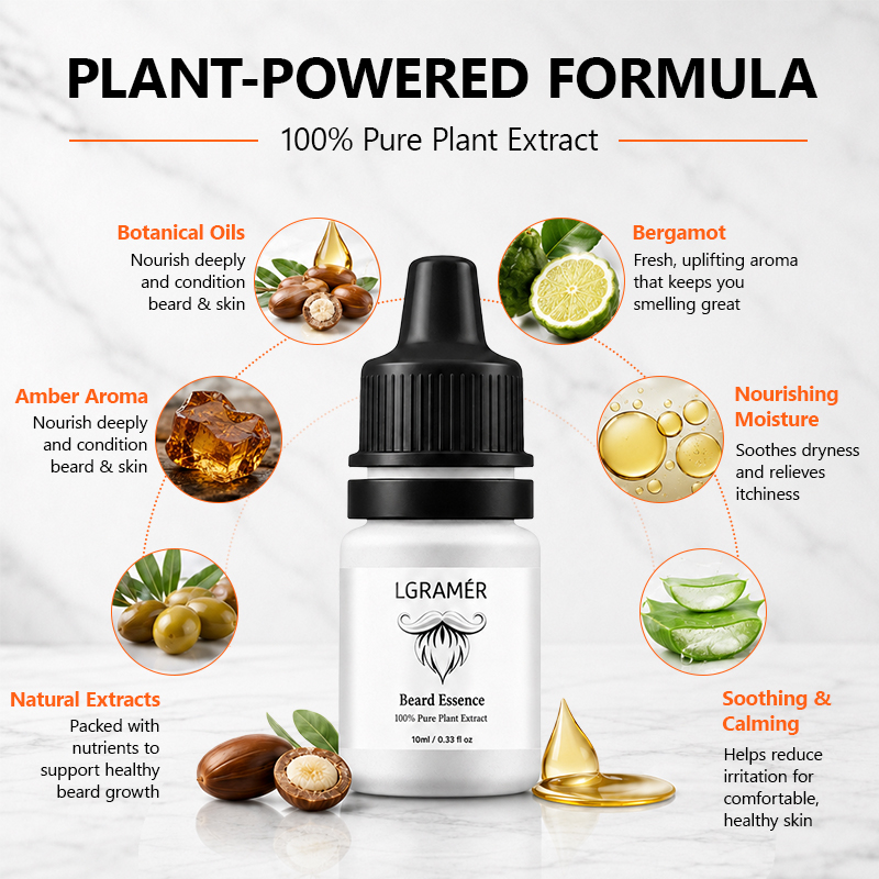 Сыворотка для роста бороды для – обзор и цена Hair Growth Serum Oil