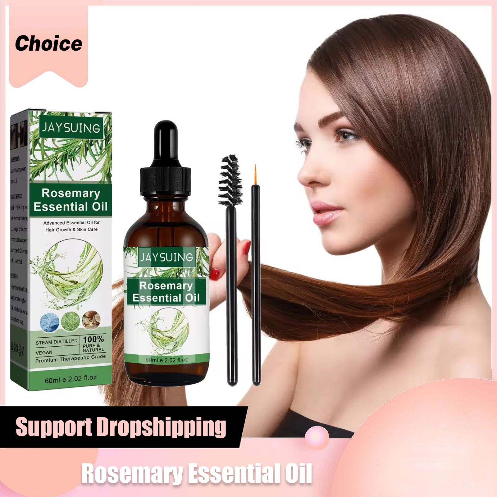 Эфирное масло розмарина для ро – обзор и цена Hair Growth Serum Oil