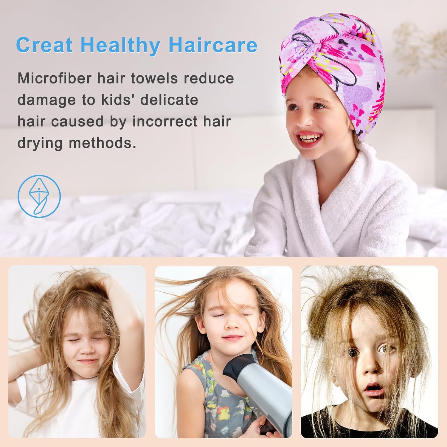 1 шт. Впитывающая быстросохнущ – обзор и цена Hair Turban Towel