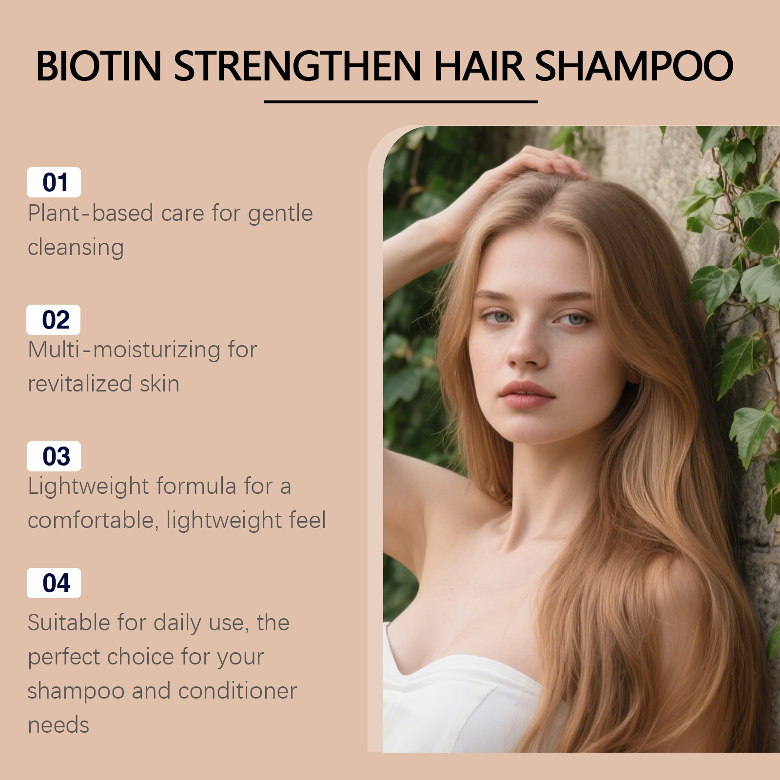 Шампунь с биотином для укрепле – обзор и цена Biotin Shampoo Thickening