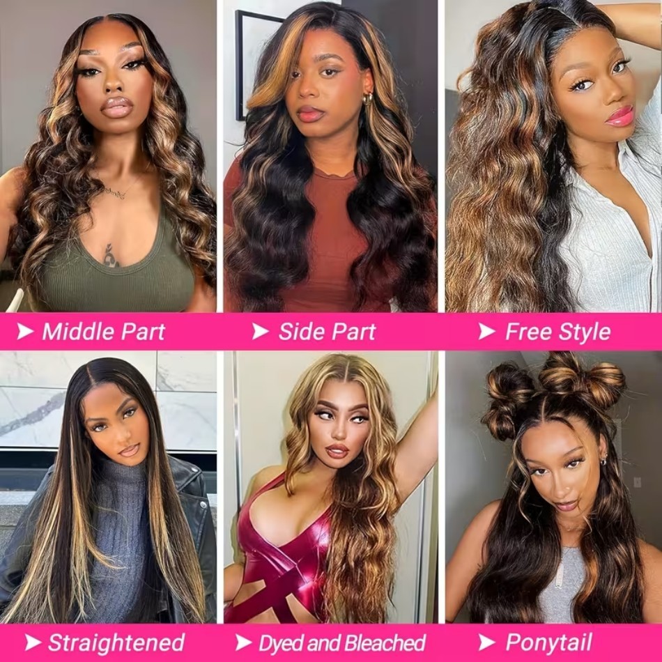 Парик с волнистыми локонами и  – обзор и цена Lace Front Wig