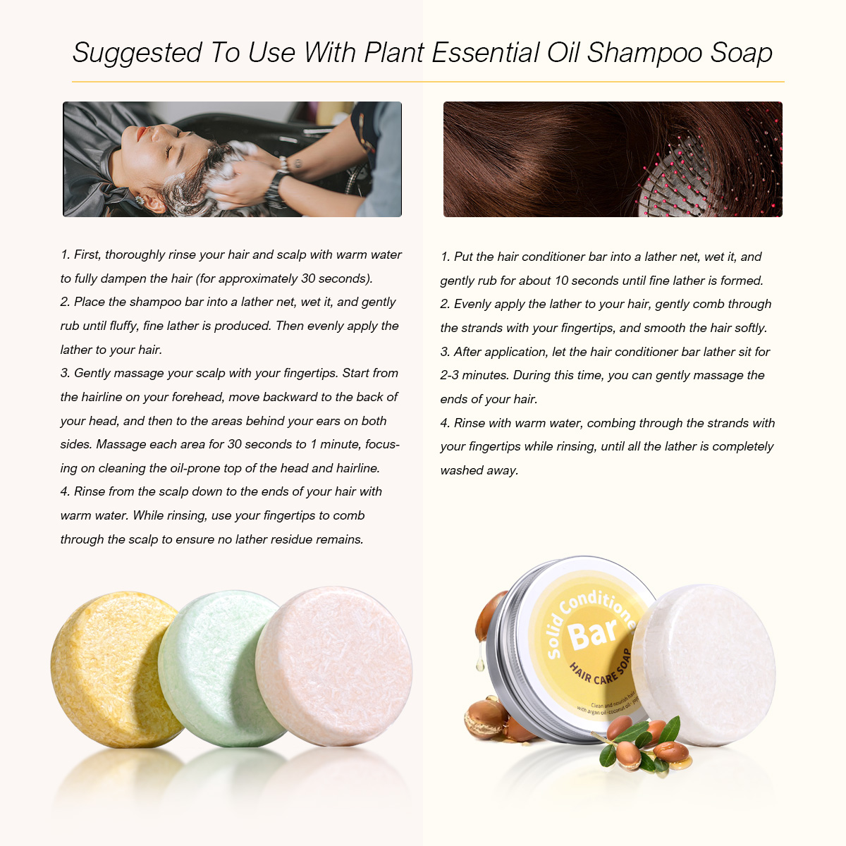 Мыло-кондиционер для волос с р – обзор и цена Hair Care Essential