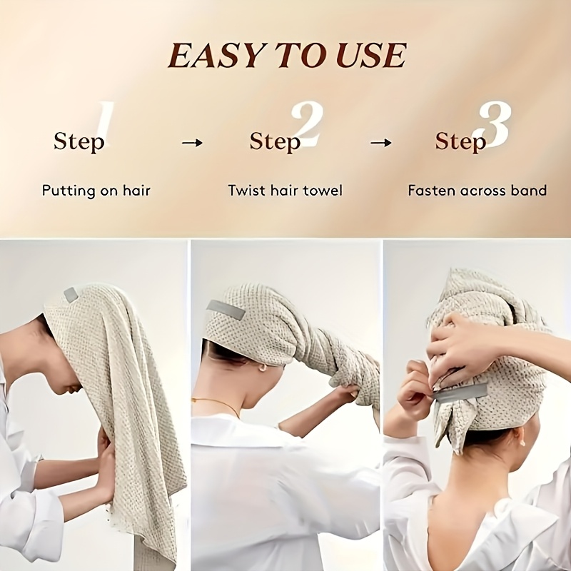 Женское быстросохнущее полотен – обзор и цена Hair Turban Towel