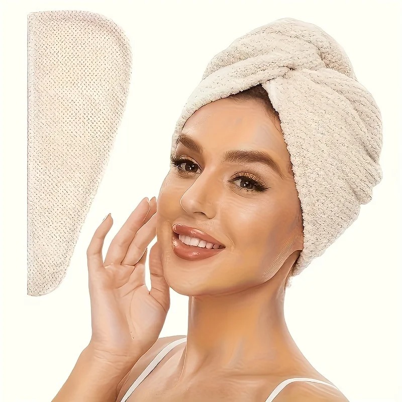 Женское быстросохнущее полотен – обзор и цена Hair Turban Towel