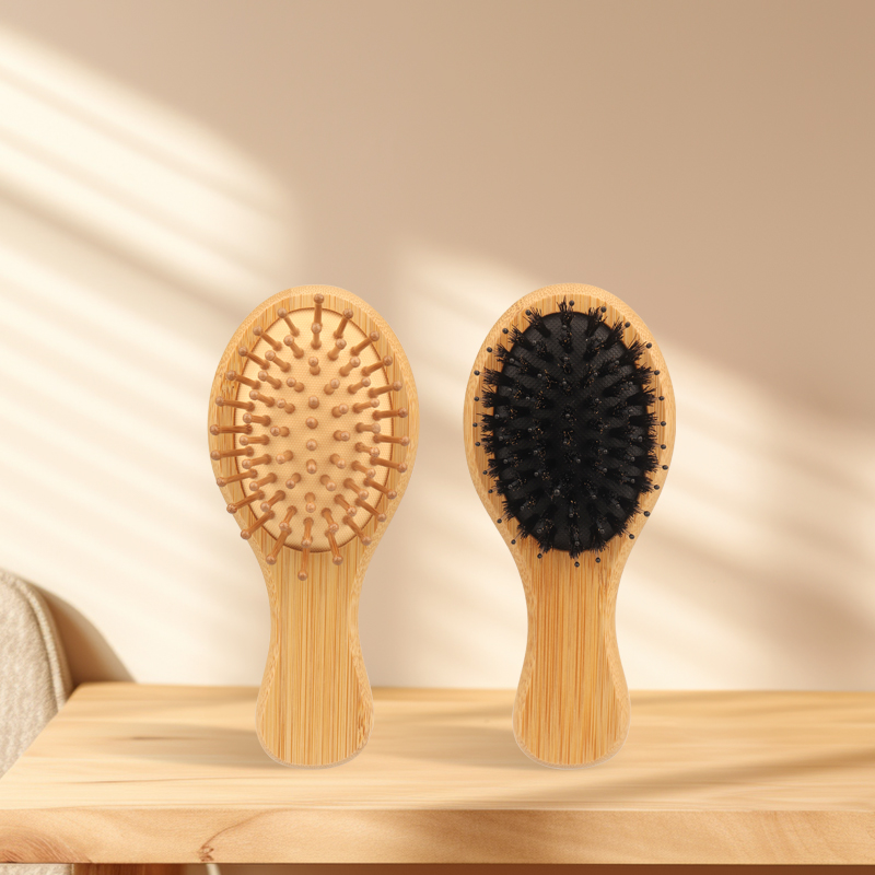 Бамбуковая мини-расческа с под – обзор и цена Bamboo Hair Brush