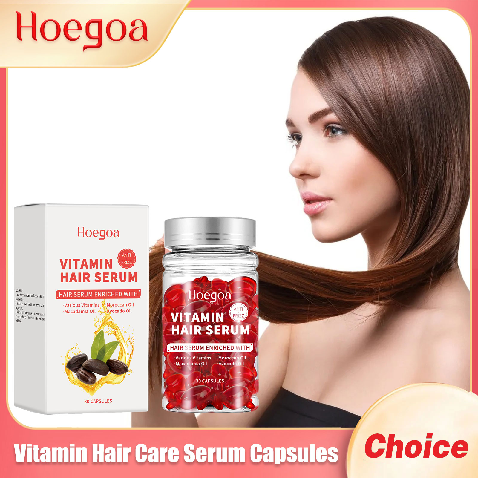 Витаминная сыворотка для ухода – обзор и цена Hair Growth Serum Oil