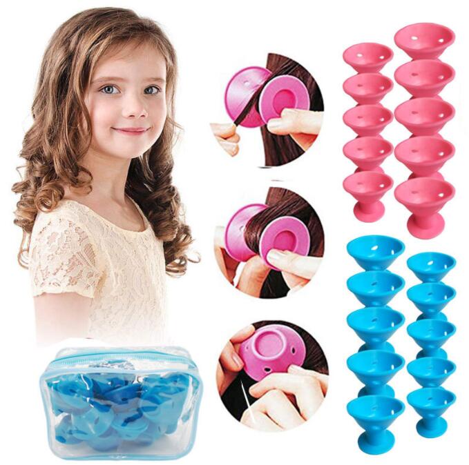 10 шт., бигуди, волшебные сили – обзор и цена Hair Care For Curly Dry Hair