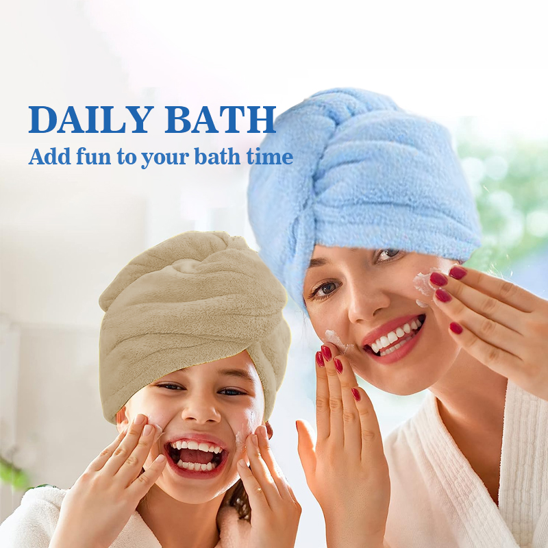 Полотенце для волос из микрофи – обзор и цена Hair Turban Towel