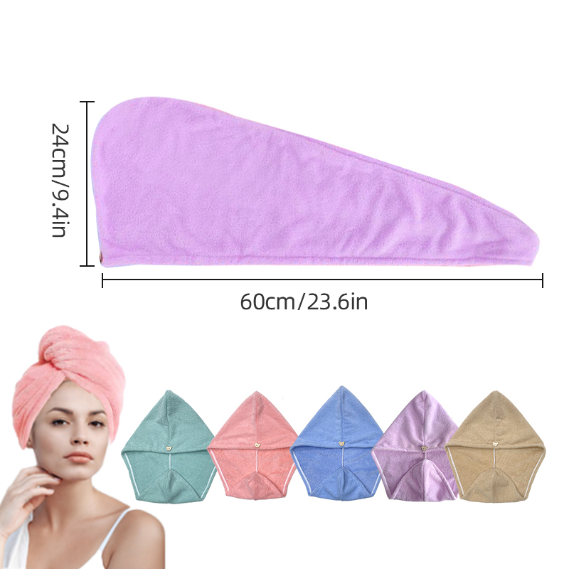 Полотенце для волос из микрофи – обзор и цена Hair Turban Towel